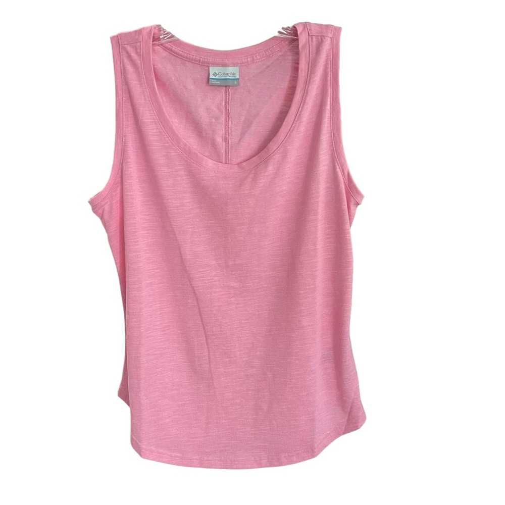 Columbia scoop neck sleeveless tank top in Size Small.